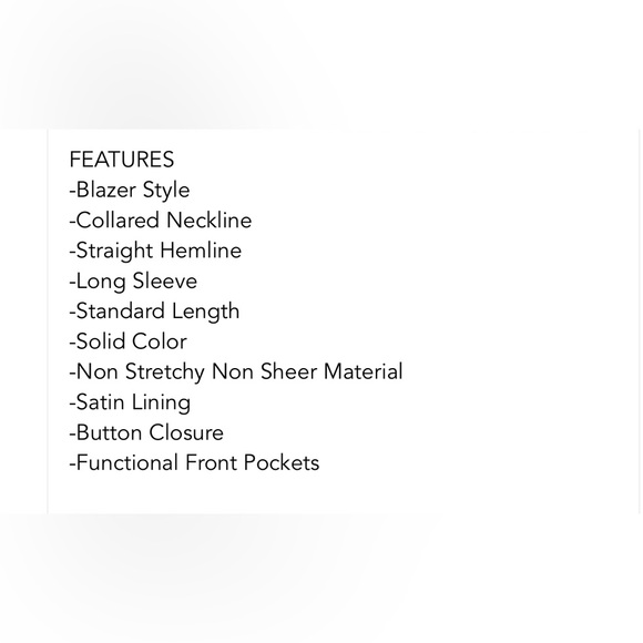 Heyson NWT Pink Blazer Jacket - Picture 3 of 16